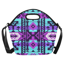 Load image into Gallery viewer, Chiefs Mountain Moon Shadow Neoprene Lunch Bag/Large (Model 1669) Neoprene Lunch Bag/Large (1669) e-joyer 
