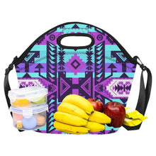 Load image into Gallery viewer, Chiefs Mountain Moon Shadow Neoprene Lunch Bag/Large (Model 1669) Neoprene Lunch Bag/Large (1669) e-joyer 
