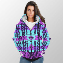 Load image into Gallery viewer, Chiefs Mountain Moon Shadow Sherpa Hoodie 49 Dzine 
