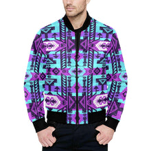 Load image into Gallery viewer, Chiefs Mountain Moon Shadow Unisex Heavy Bomber Jacket with Quilted Lining All Over Print Quilted Jacket for Men (H33) e-joyer 
