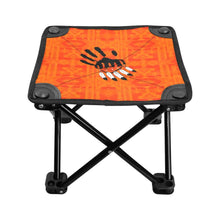 Load image into Gallery viewer, Chiefs Mountain Orange A feather for each Folding Fishing Stool Folding Fishing Stool e-joyer 
