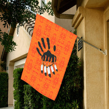 Load image into Gallery viewer, Chiefs Mountain Orange - A feather for Each Garden Flag 28&#39;&#39;x40&#39;&#39; (Two Sides Printing) Garden Flag 28‘’x40‘’ (Two Sides) e-joyer 
