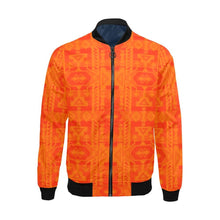 Load image into Gallery viewer, Chiefs Mountain Orange All Over Print Bomber Jacket for Men (Model H19) All Over Print Bomber Jacket for Men (H19) e-joyer 
