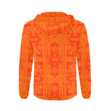 Load image into Gallery viewer, Chiefs Mountain Orange All Over Print Full Zip Hoodie for Men (Model H14) All Over Print Full Zip Hoodie for Men (H14) e-joyer 
