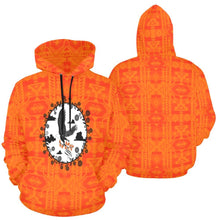 Load image into Gallery viewer, Chiefs Mountain Orange Carrying Their Prayers All Over Print Hoodie for Women (USA Size) (Model H13) All Over Print Hoodie for Women (H13) e-joyer 
