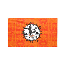 Load image into Gallery viewer, Chiefs Mountain Orange Carrying Their Prayers Garden Flag 59&quot;x35&quot; Garden Flag 59&quot;x35&quot; e-joyer 
