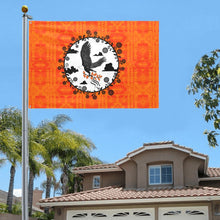 Load image into Gallery viewer, Chiefs Mountain Orange Carrying Their Prayers Garden Flag 70&quot;x47&quot; Garden Flag 70&quot;x47&quot; e-joyer 
