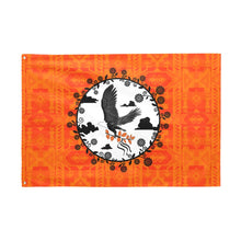 Load image into Gallery viewer, Chiefs Mountain Orange Carrying Their Prayers Garden Flag 70&quot;x47&quot; Garden Flag 70&quot;x47&quot; e-joyer 
