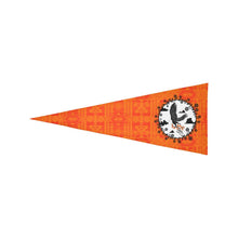 Load image into Gallery viewer, Chiefs Mountain Orange Carrying Their Prayers Trigonal Garden Flag 30&quot;x12&quot; Trigonal Garden Flag 30&quot;x12&quot; e-joyer 
