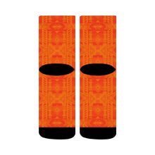 Load image into Gallery viewer, Chiefs Mountain Orange Crew Socks Crew Socks e-joyer 
