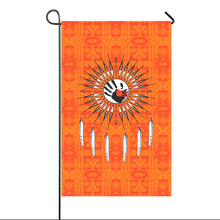 Load image into Gallery viewer, Chiefs Mountain Orange - Feather Directions Garden Flag 36&#39;&#39;x60&#39;&#39; (Two Sides Printing) Garden Flag 36‘’x60‘’ (Two Sides) e-joyer 
