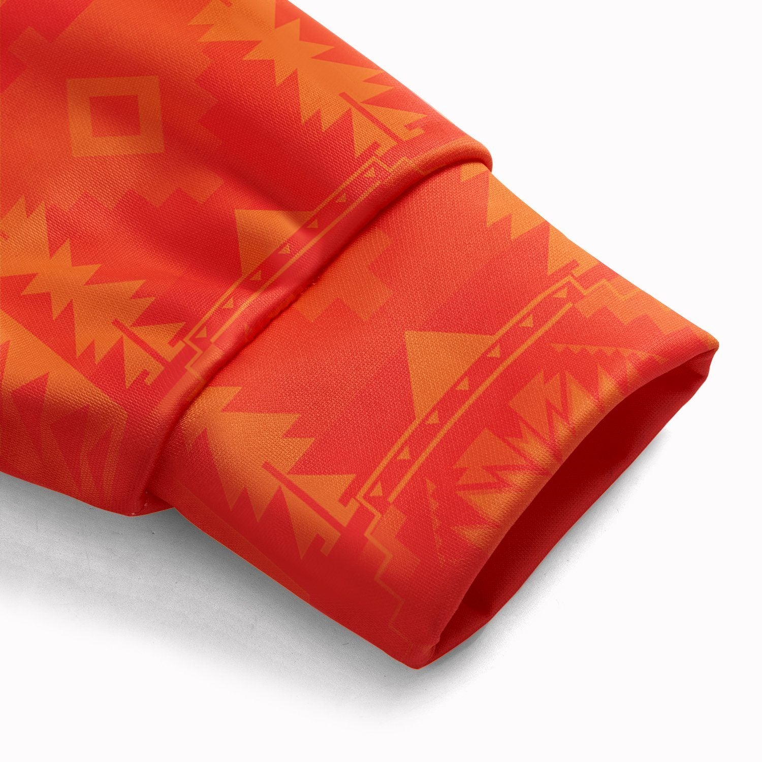 Chiefs Mountain Orange Hoodie with Face Cover Hoodie with Face Cover Herman 