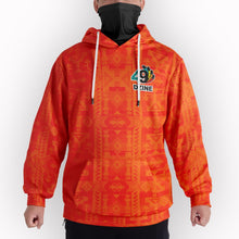 Load image into Gallery viewer, Chiefs Mountain Orange Hoodie with Face Cover Hoodie with Face Cover Herman 
