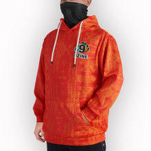 Load image into Gallery viewer, Chiefs Mountain Orange Hoodie with Face Cover Hoodie with Face Cover Herman 
