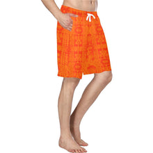 Load image into Gallery viewer, Chiefs Mountain Orange Men&#39;s All Over Print Casual Shorts (Model L23) Men&#39;s Casual Shorts (L23) e-joyer 
