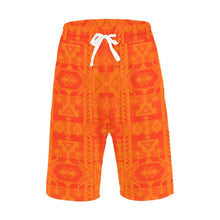 Load image into Gallery viewer, Chiefs Mountain Orange Men&#39;s All Over Print Casual Shorts (Model L23) Men&#39;s Casual Shorts (L23) e-joyer 
