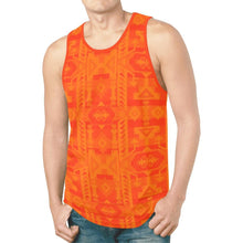 Load image into Gallery viewer, Chiefs Mountain Orange New All Over Print Tank Top for Men (Model T46) New All Over Print Tank Top for Men (T46) e-joyer 
