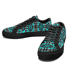 Load image into Gallery viewer, Chiefs Mountain Sky Aapisi Low Top Canvas Shoes Black Sole 49 Dzine 
