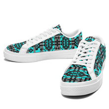 Load image into Gallery viewer, Chiefs Mountain Sky Aapisi Low Top Canvas Shoes White Sole 49 Dzine 
