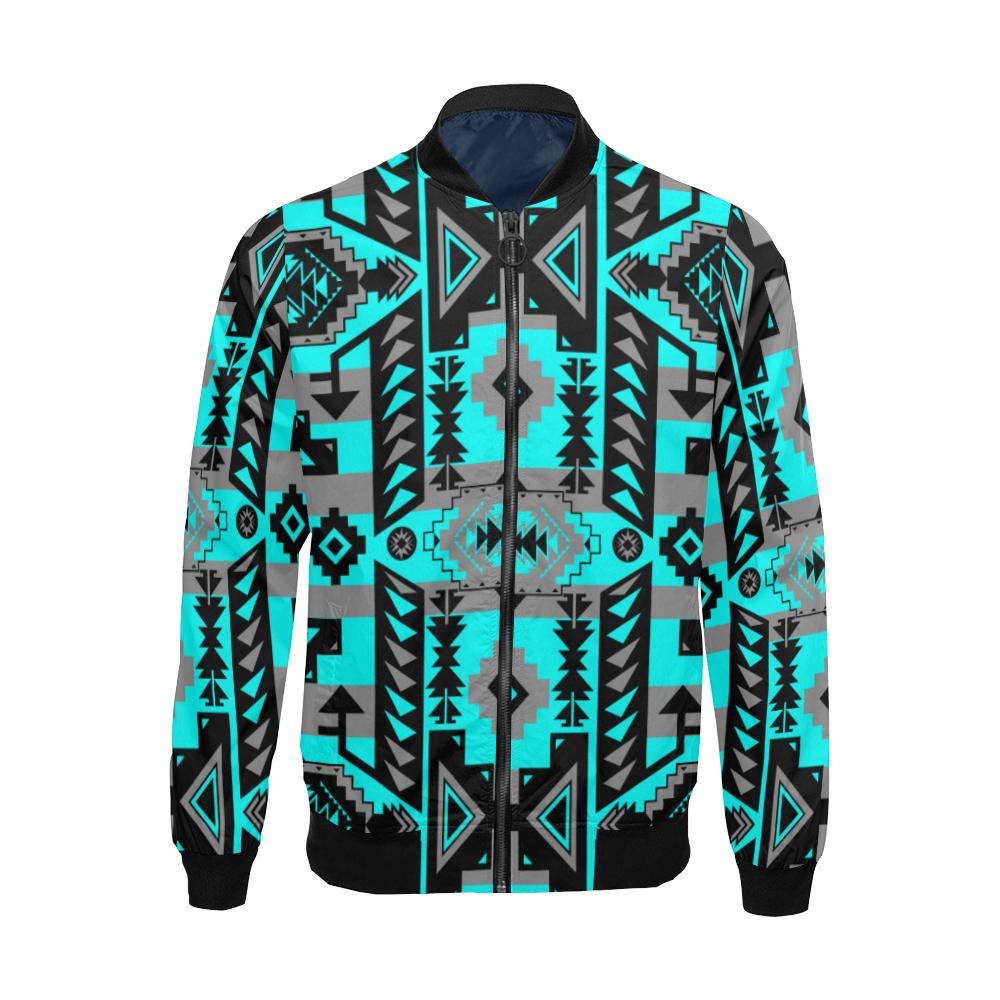Chiefs Mountain Sky All Over Print Bomber Jacket for Men/Large Size (Model H19) All Over Print Bomber Jacket for Men/Large (H19) e-joyer 