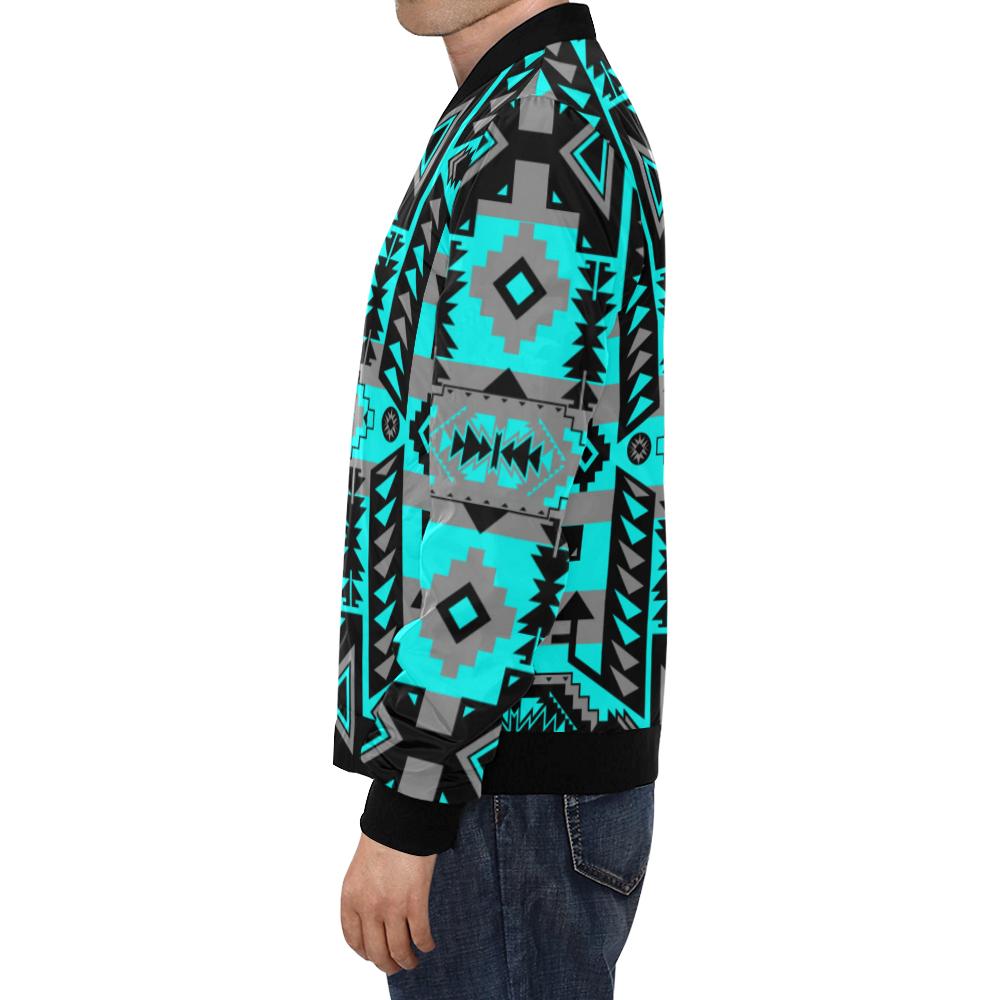 Chiefs Mountain Sky All Over Print Bomber Jacket for Men/Large Size (Model H19) All Over Print Bomber Jacket for Men/Large (H19) e-joyer 