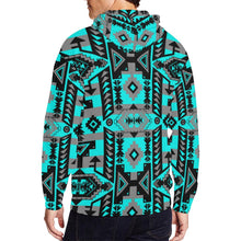 Load image into Gallery viewer, Chiefs Mountain Sky All Over Print Full Zip Hoodie for Men (Model H14) All Over Print Full Zip Hoodie for Men (H14) e-joyer 
