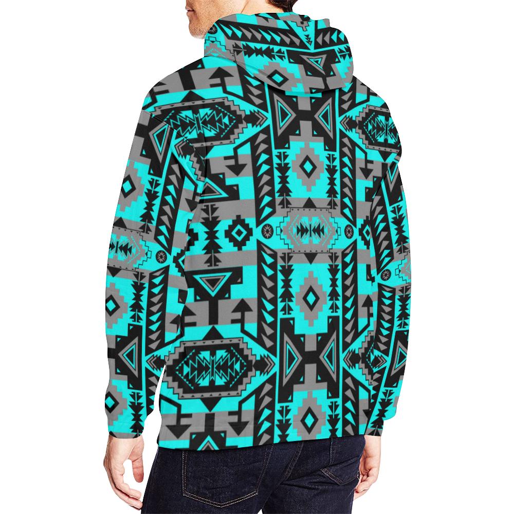 Chiefs Mountain Sky All Over Print Hoodie for Men (USA Size) (Model H13) All Over Print Hoodie for Men (H13) e-joyer 