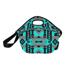 Load image into Gallery viewer, Chiefs Mountain Sky Neoprene Lunch Bag/Large (Model 1669) Neoprene Lunch Bag/Large (1669) e-joyer 
