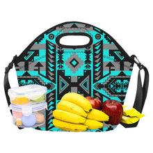 Load image into Gallery viewer, Chiefs Mountain Sky Neoprene Lunch Bag/Large (Model 1669) Neoprene Lunch Bag/Large (1669) e-joyer 
