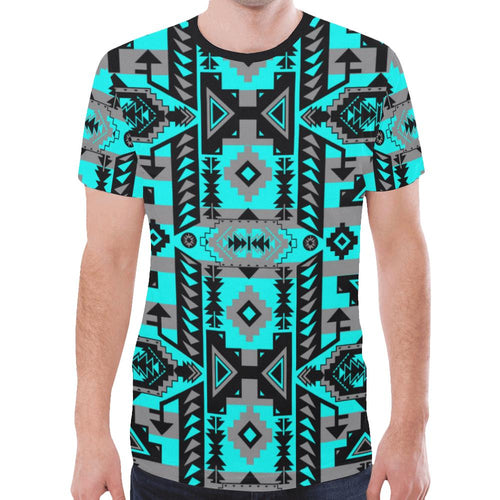 Chiefs Mountain Sky New All Over Print T-shirt for Men (Model T45) New All Over Print T-shirt for Men (T45) e-joyer 