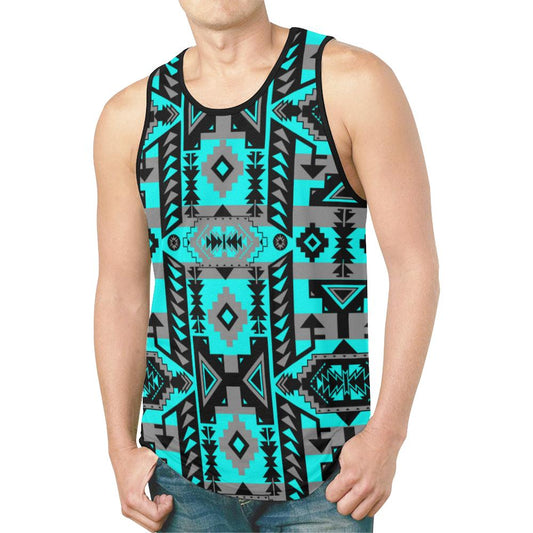 Chiefs Mountain Sky New All Over Print Tank Top for Men (Model T46) New All Over Print Tank Top for Men (T46) e-joyer 