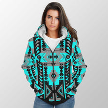 Load image into Gallery viewer, Chiefs Mountain Sky Sherpa Hoodie 49 Dzine 
