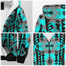 Load image into Gallery viewer, Chiefs Mountain Sky Sherpa Hoodie 49 Dzine 
