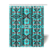 Load image into Gallery viewer, Chiefs Mountain Sky Shower Curtain 60&quot;x72&quot; Shower Curtain 60&quot;x72&quot; e-joyer 
