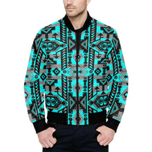 Load image into Gallery viewer, Chiefs Mountain Sky Unisex Heavy Bomber Jacket with Quilted Lining All Over Print Quilted Jacket for Men (H33) e-joyer 
