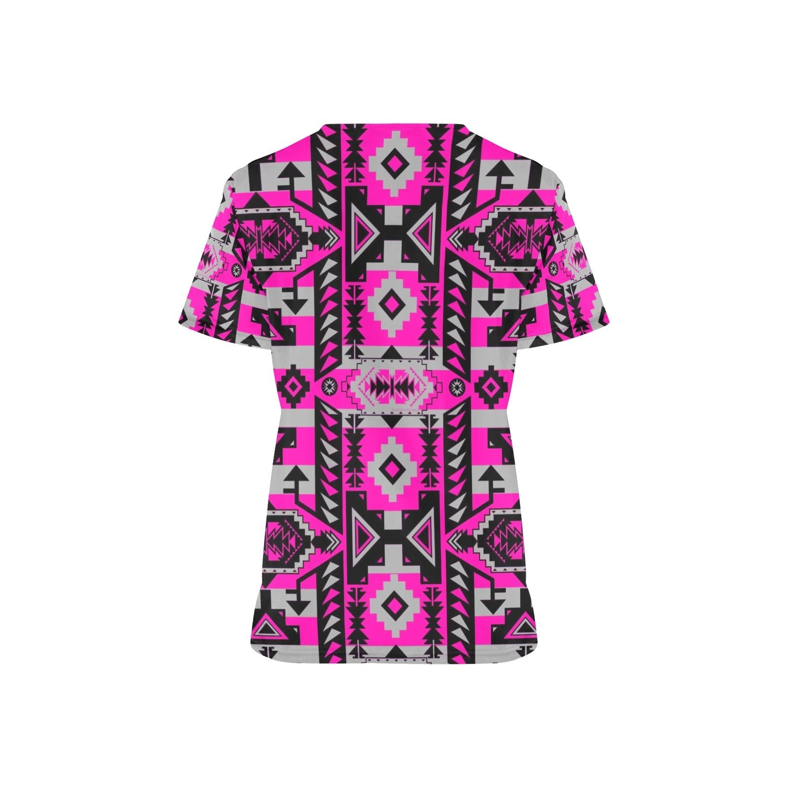 Chiefs Mountain Stunning Sunset All Over Print Scrub Top Scrub Top e-joyer 
