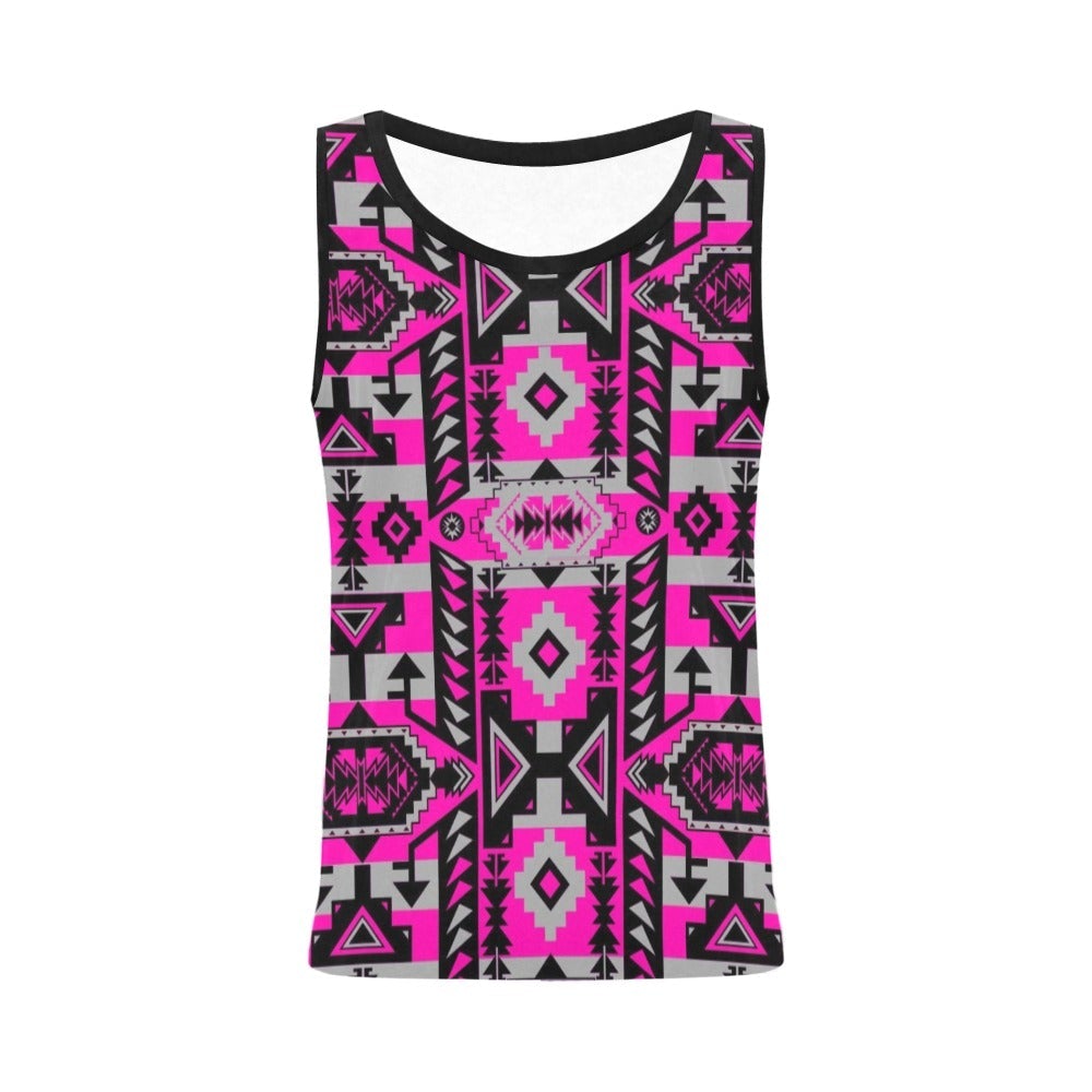 Chiefs Mountain Stunning Sunset All Over Print Tank Top for Women (Model T43) All Over Print Tank Top for Women (T43) e-joyer 