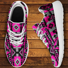 Load image into Gallery viewer, Chiefs Mountain Stunning Sunset Ikkaayi Sport Sneakers 49 Dzine 
