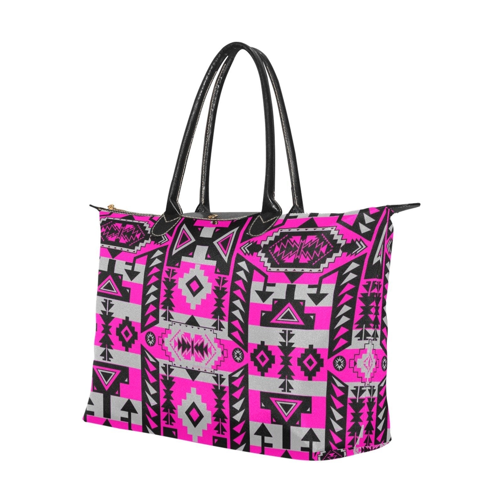 Chiefs Mountain Stunning Sunset Single-Shoulder Lady Handbag (Model 1714) bag e-joyer 