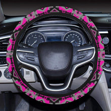 Load image into Gallery viewer, Chiefs Mountain Stunning Sunset Steering Wheel Cover with Elastic Edge Steering Wheel Cover with Elastic Edge e-joyer 
