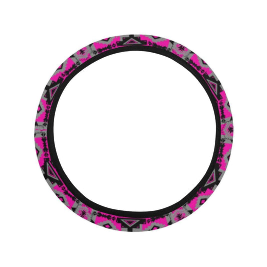 Chiefs Mountain Stunning Sunset Steering Wheel Cover with Elastic Edge Steering Wheel Cover with Elastic Edge e-joyer 