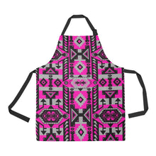 Load image into Gallery viewer, Chiefs Mountain Sunset All Over Print Apron All Over Print Apron e-joyer 
