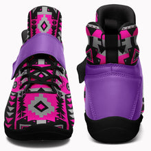 Load image into Gallery viewer, Chiefs Mountain Sunset Ipottaa Basketball / Sport High Top Shoes 49 Dzine 
