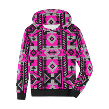 Load image into Gallery viewer, Chiefs Mountain Sunset Kids&#39; All Over Print Hoodie (Model H38) Kids&#39; AOP Hoodie (H38) e-joyer 
