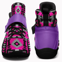 Load image into Gallery viewer, Chiefs Mountain Sunset Kid&#39;s Ipottaa Basketball / Sport High Top Shoes 49 Dzine 
