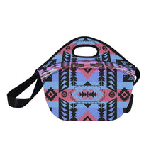 Load image into Gallery viewer, Chiefs Mountain Sunset Neoprene Lunch Bag/Large (Model 1669) Neoprene Lunch Bag/Large (1669) e-joyer 
