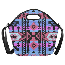 Load image into Gallery viewer, Chiefs Mountain Sunset Neoprene Lunch Bag/Large (Model 1669) Neoprene Lunch Bag/Large (1669) e-joyer 
