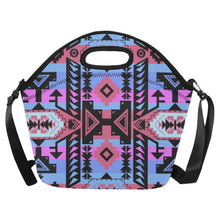 Load image into Gallery viewer, Chiefs Mountain Sunset Neoprene Lunch Bag/Large (Model 1669) Neoprene Lunch Bag/Large (1669) e-joyer 
