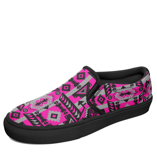 Chiefs Mountain Sunset Otoyimm Canvas Slip On Shoes 49 Dzine 