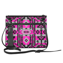 Load image into Gallery viewer, Chiefs Mountain Sunset Slim Clutch Bag (Model 1668) Slim Clutch Bags (1668) e-joyer 
